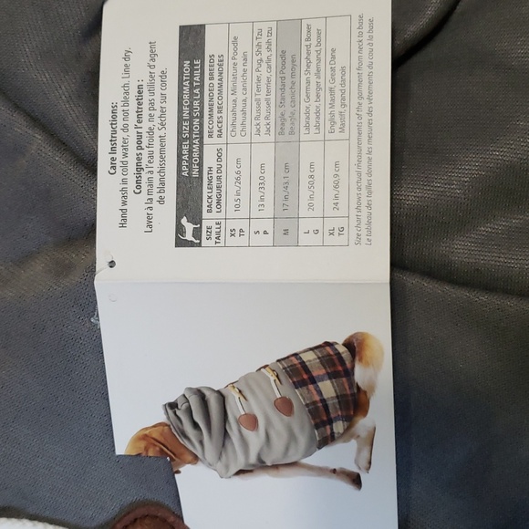 💥Host Pick for Everything Pets" Posh Party 💥 Pet Jacket.  NWT. MEDIUM - Picture 1 of 5